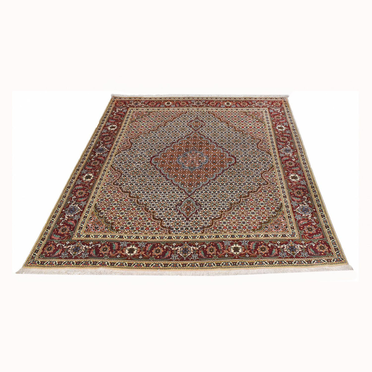 Perzisch tapijt - Tabriz - Royal - 200 x 153 cm - veelkleurig