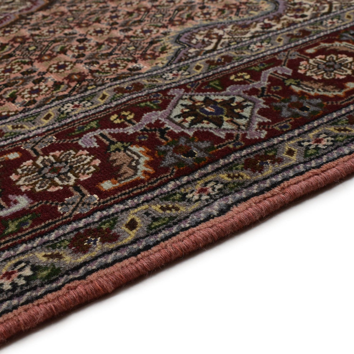 Perzisch tapijt - Tabriz - Royal - 202 x 150 cm - lichtbruin