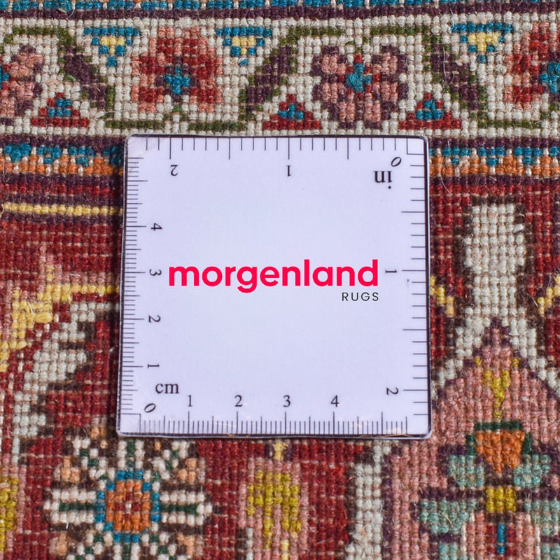 Perzisch tapijt - Tabriz - Royal - 198 x 156 cm - donkerbruin