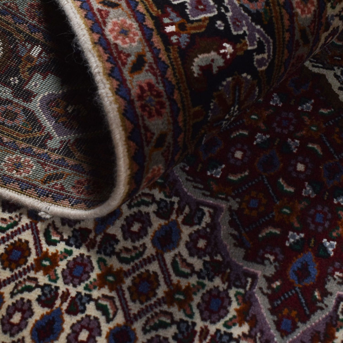 Perzisch tapijt - Tabriz - Royal - 202 x 152 cm - crème