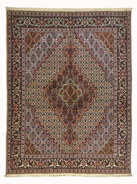 Perzisch tapijt - Tabriz - Royal - 200 x 150 cm - zand
