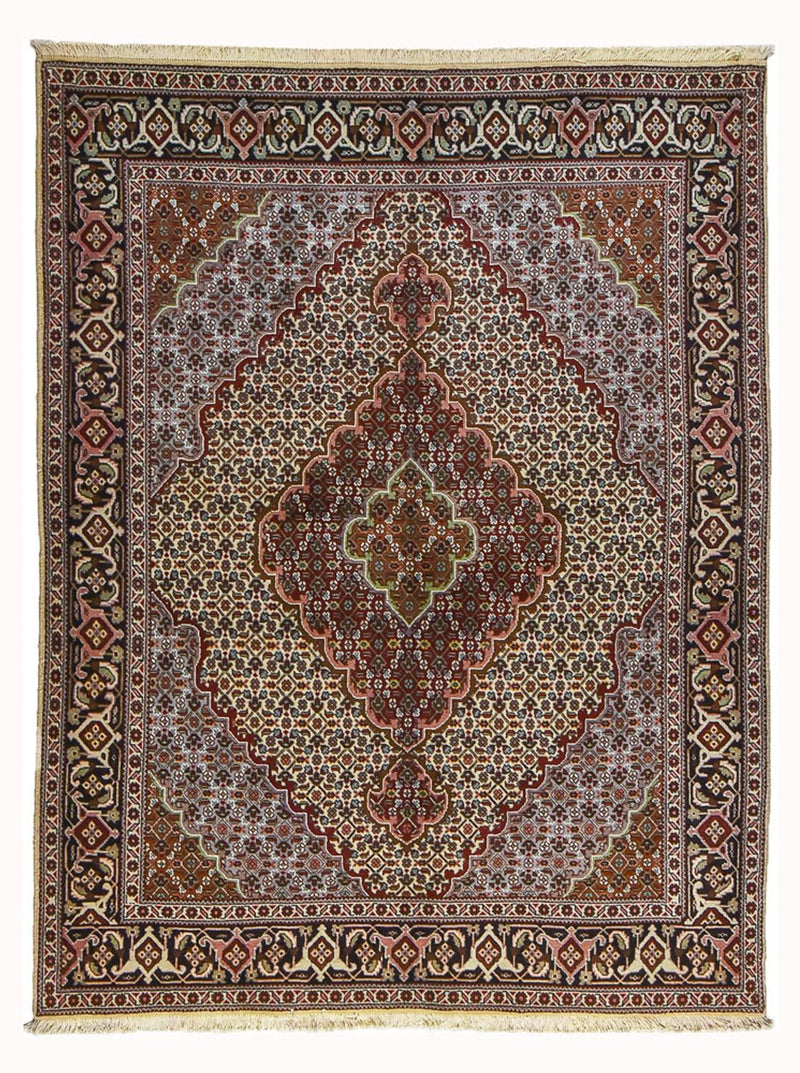 Perzisch tapijt - Tabriz - Royal - 200 x 150 cm - zand