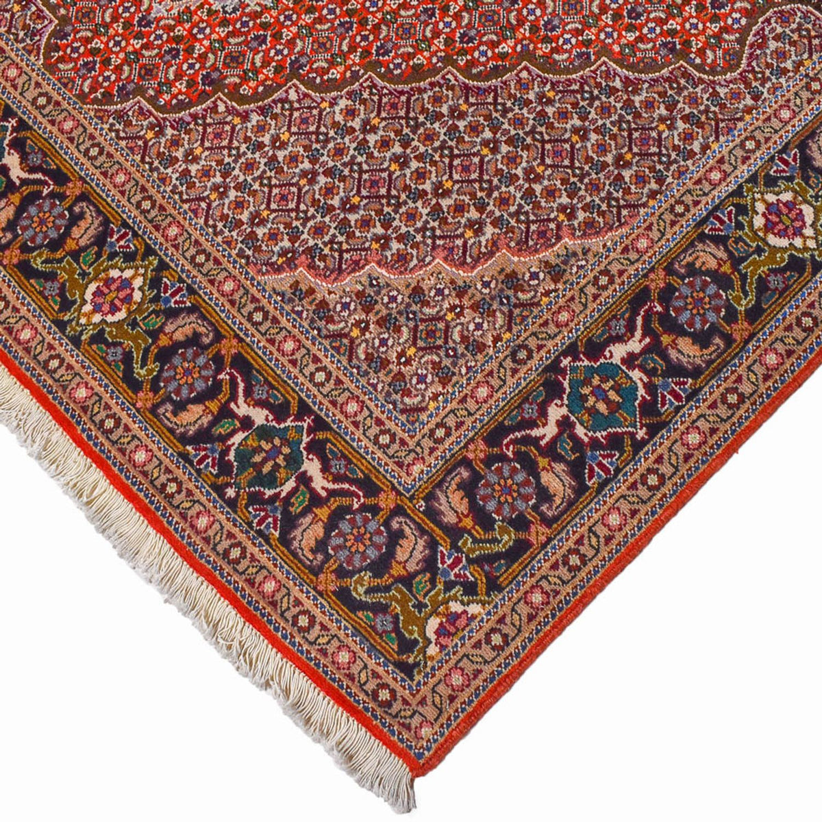 Perzisch tapijt - Tabriz - Royal - 200 x 153 cm - roest