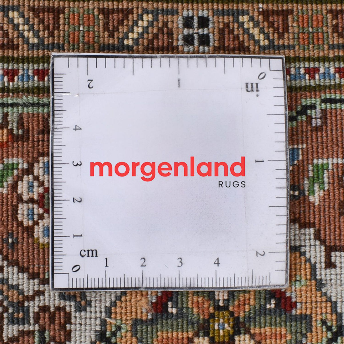 Loper Perzisch tapijt - Tabriz - Royal - 403 x 200 cm - lichtbruin