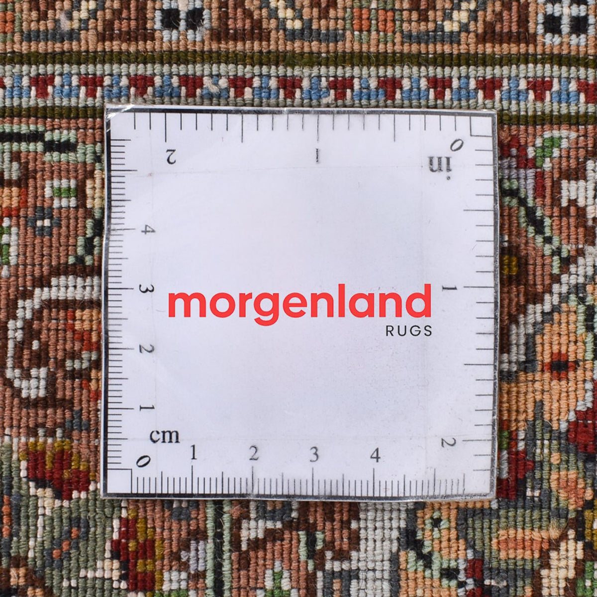 Loper Perzisch tapijt - Tabriz - Royal - 407 x 201 cm - lichtbruin