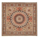 Perzisch tapijt - Tabriz - Royal vierkant  - 252 x 248 cm - donker beige