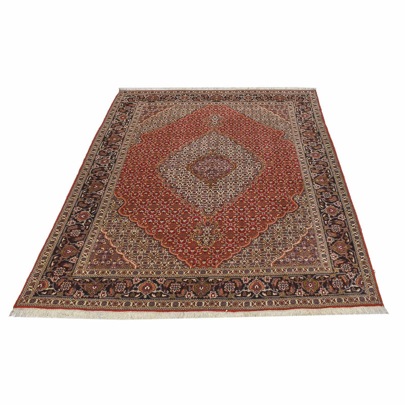 Perzisch tapijt - Tabriz - Royal - 204 x 156 cm - rood