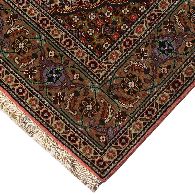 Perzisch tapijt - Tabriz - Royal - 190 x 155 cm - licht rood