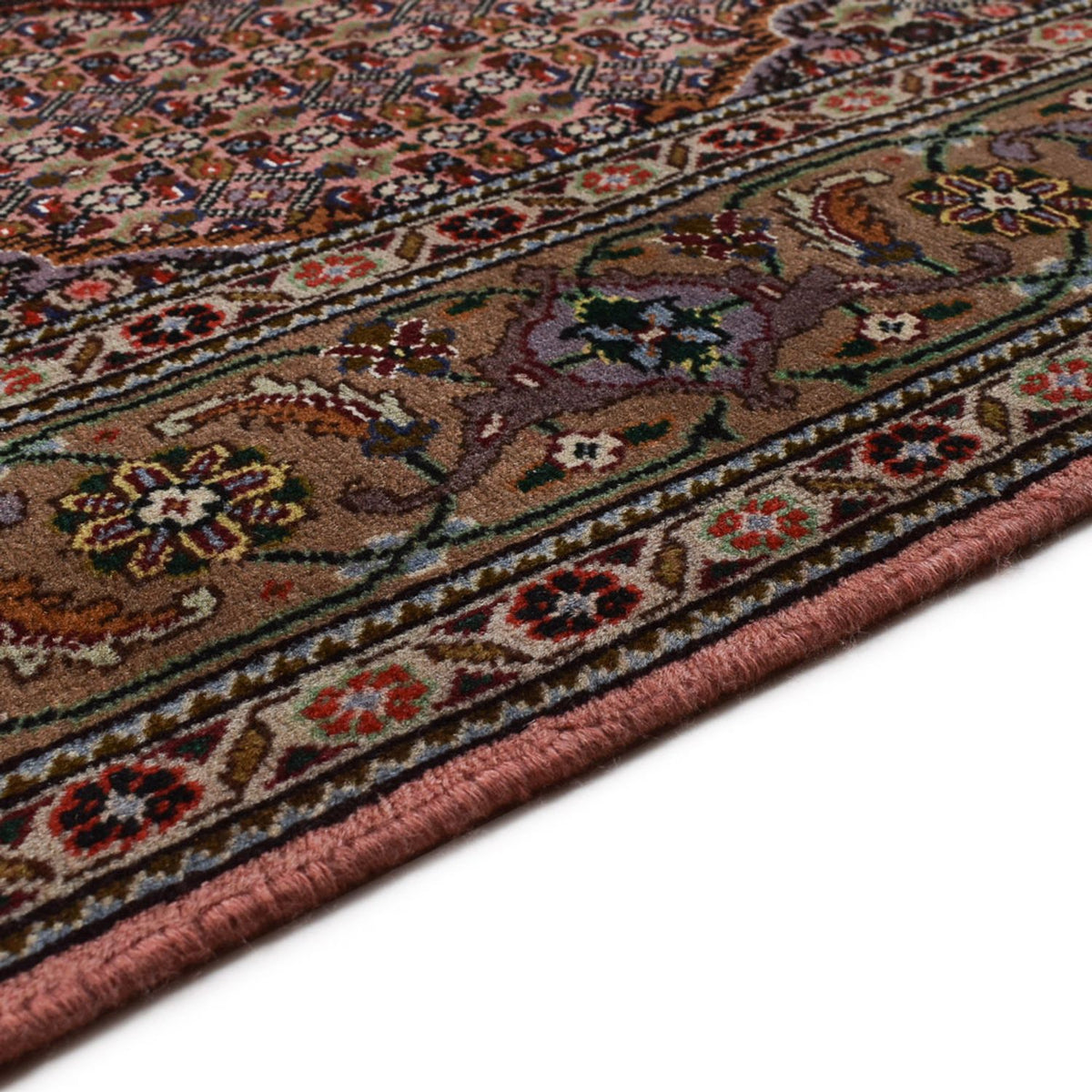 Perzisch tapijt - Tabriz - Royal - 190 x 155 cm - licht rood