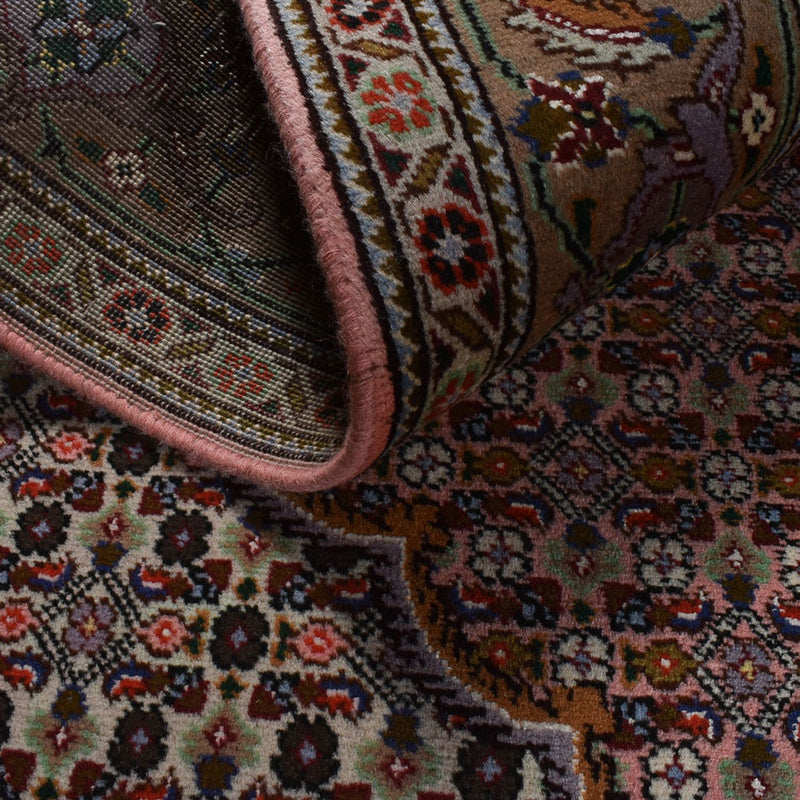 Perzisch tapijt - Tabriz - Royal - 190 x 155 cm - licht rood