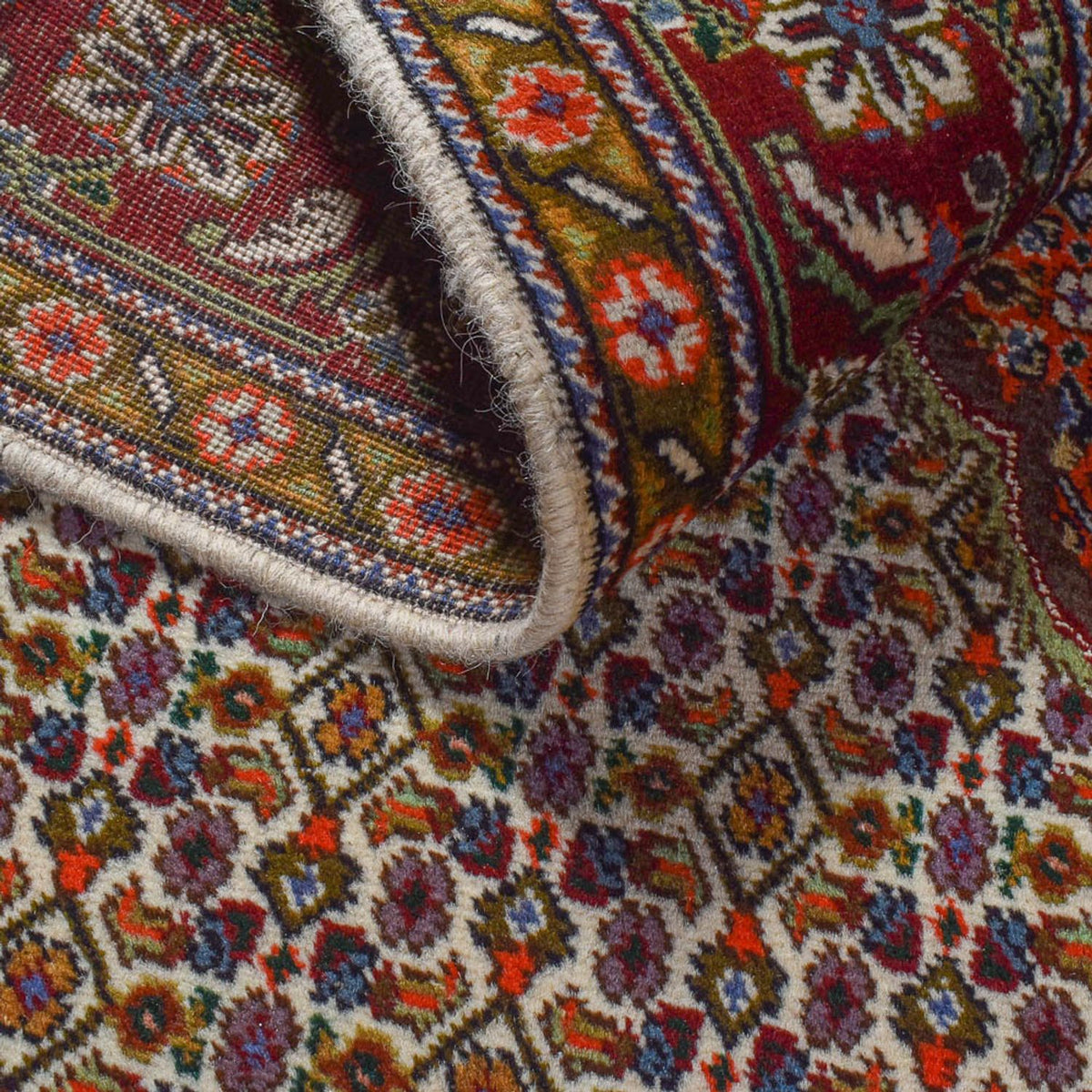 Perzisch tapijt - Tabriz - Royal - 210 x 153 cm - zand