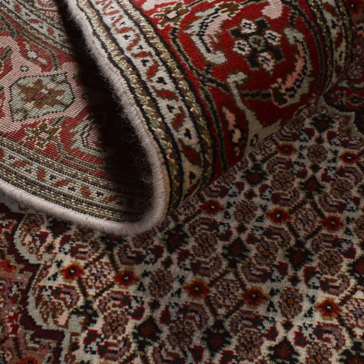 Perzisch tapijt - Tabriz - Royal - 202 x 152 cm - zand