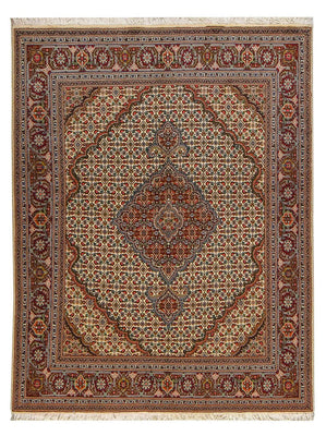 Perzisch tapijt - Tabriz - Royal - 200 x 152 cm - zand