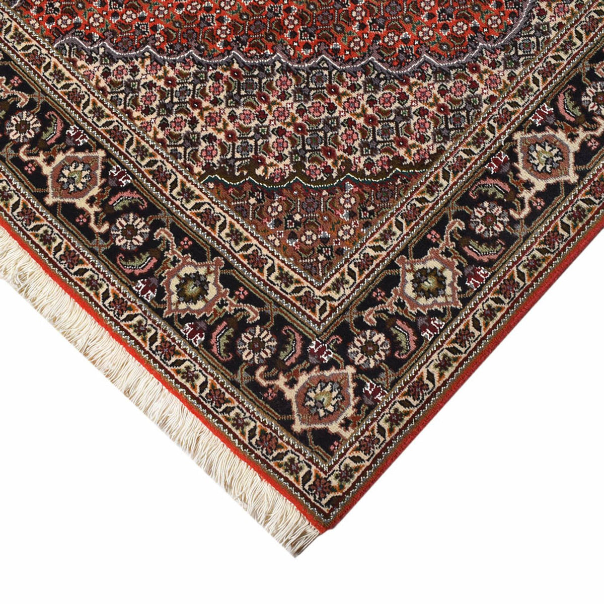 Perzisch tapijt - Tabriz - Royal - 198 x 154 cm - veelkleurig