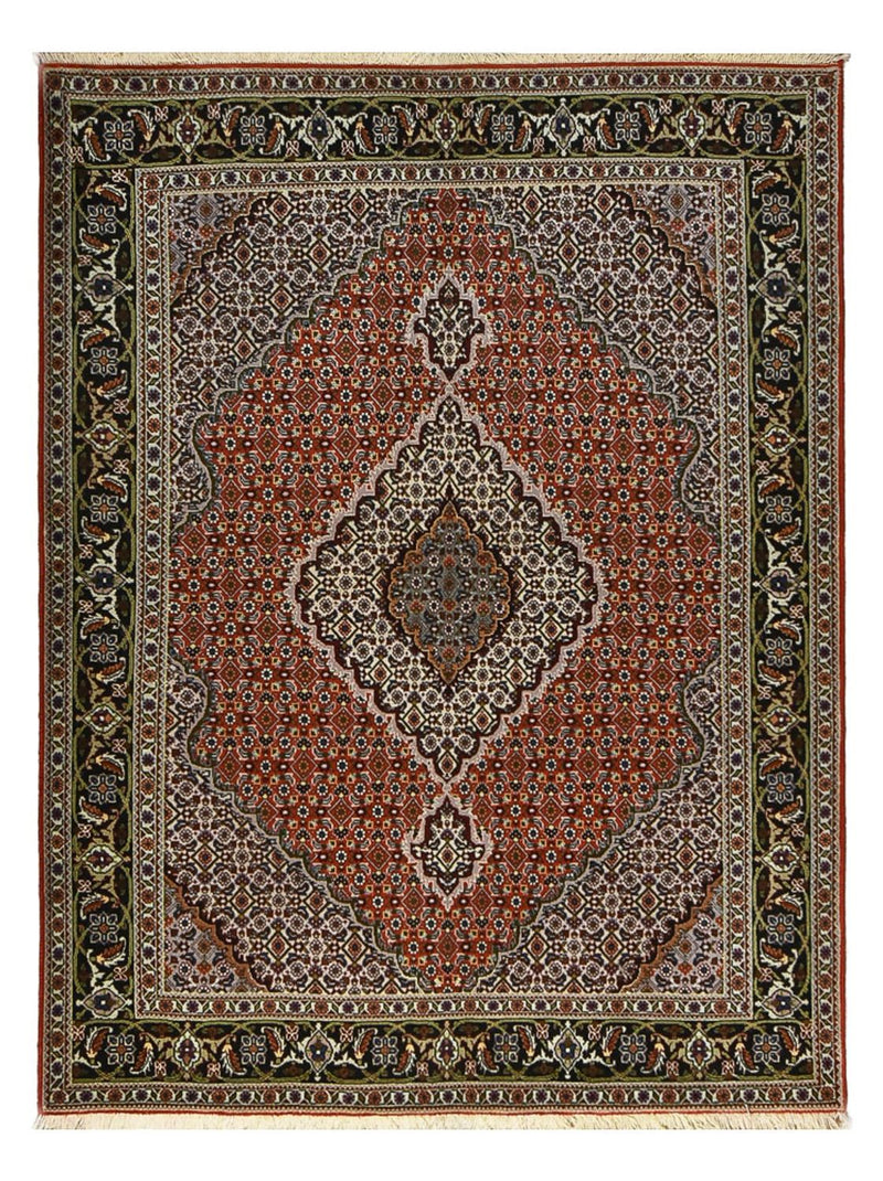 Perzisch tapijt - Tabriz - Royal - 200 x 152 cm - roest