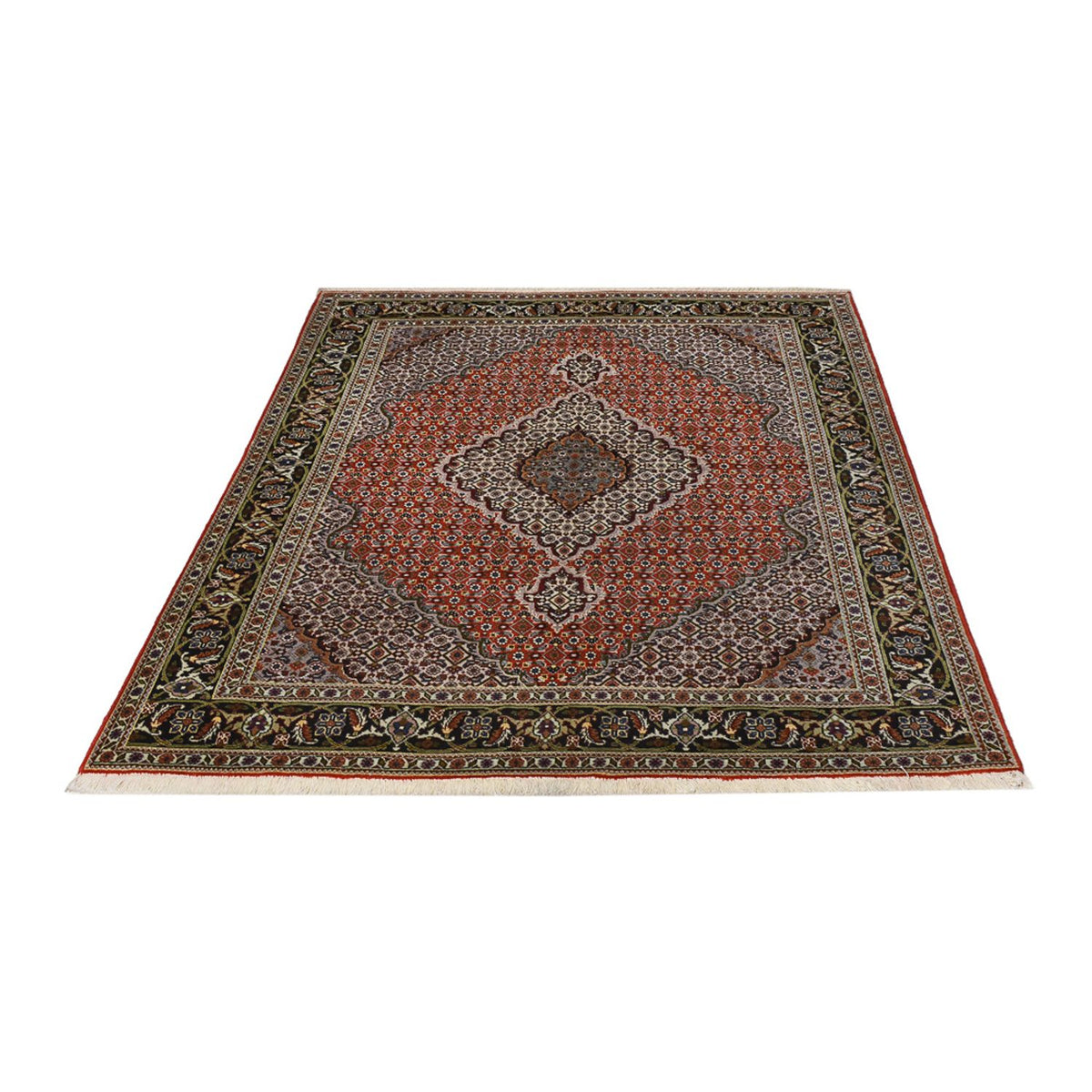 Perzisch tapijt - Tabriz - Royal - 200 x 152 cm - roest