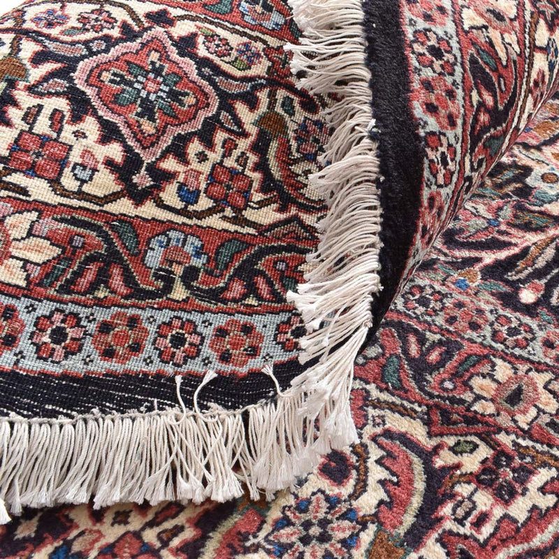 Perzisch tapijt - Bijar rond  - 250 x 250 cm - licht rood