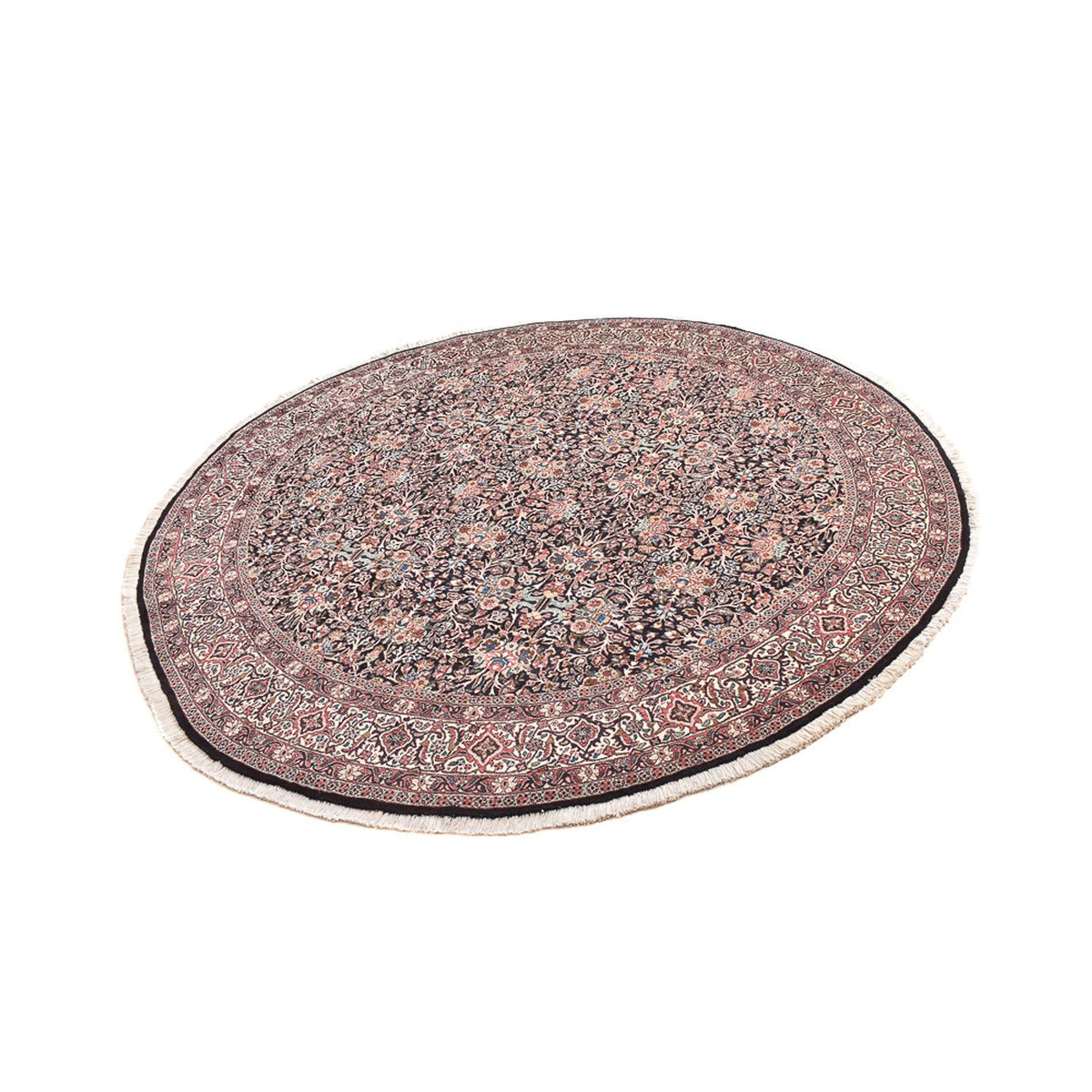 Perzisch tapijt - Bijar rond  - 250 x 250 cm - licht rood