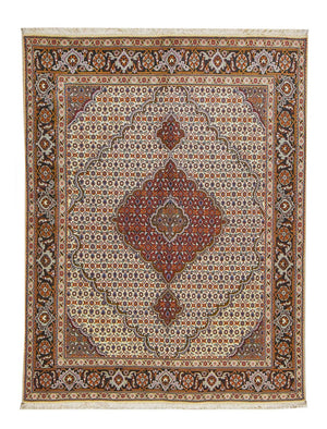 Perzisch tapijt - Tabriz - Royal - 202 x 152 cm - zand