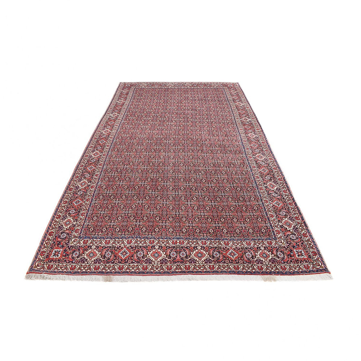 Perzisch tapijt - Bijar speciale vorm  - 390 x 210 cm - roest
