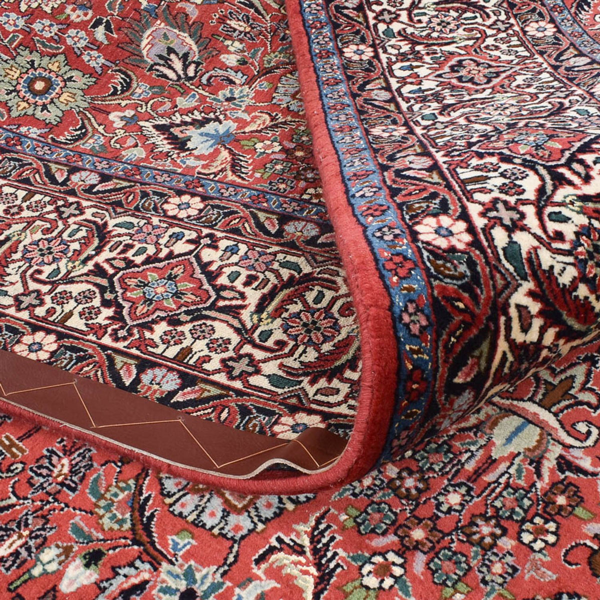 Loper Perzisch tapijt - Bijar - 404 x 206 cm - roest