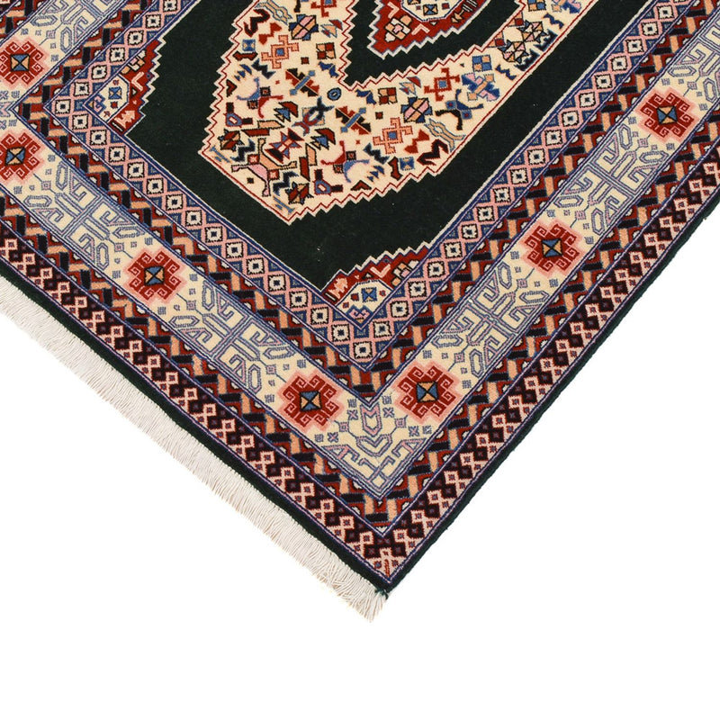 Loper Perzisch tapijt - Tabriz - Premium - 372 x 74 cm - donkerblauw