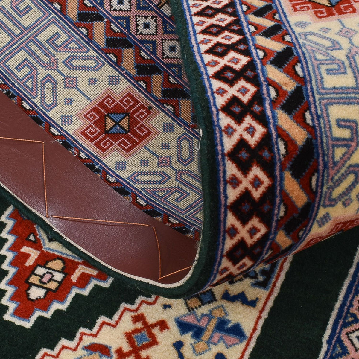 Loper Perzisch tapijt - Tabriz - Premium - 372 x 74 cm - donkerblauw