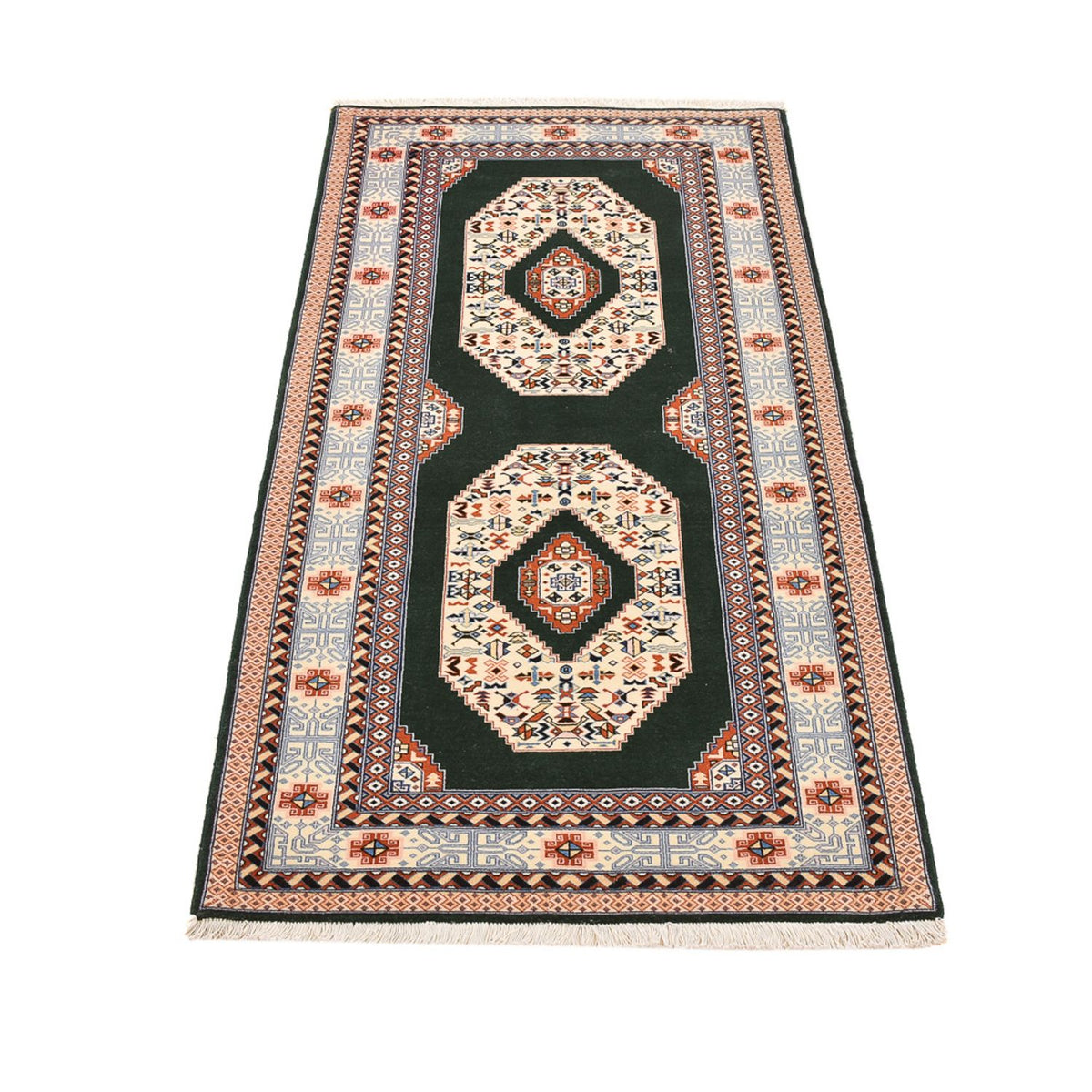 Loper Perzisch tapijt - Tabriz - Royal - 182 x 77 cm - donkerblauw