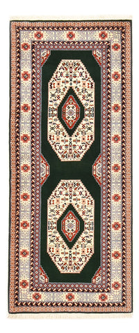 Loper Perzisch tapijt - Tabriz - Royal - 182 x 75 cm - donkerblauw