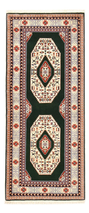Loper Perzisch tapijt - Tabriz - Royal - 182 x 75 cm - donkerblauw