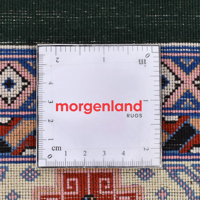 Loper Perzisch tapijt - Tabriz - Premium - 370 x 75 cm - donkerblauw