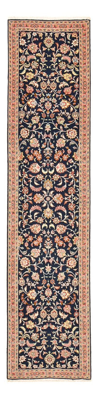 Loper Perzisch tapijt - Tabriz - Premium - 300 x 68 cm - donkerblauw