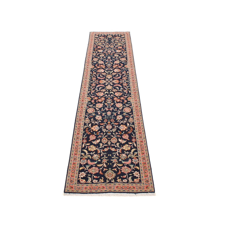 Loper Perzisch tapijt - Tabriz - Premium - 300 x 68 cm - donkerblauw