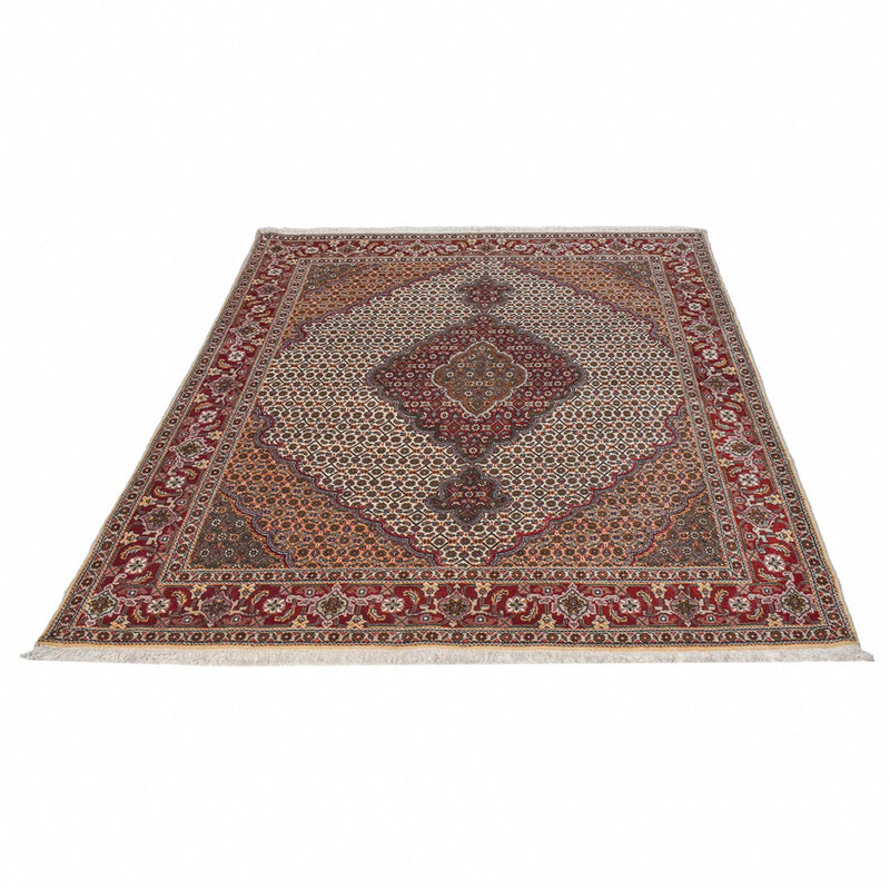 Perzisch tapijt - Tabriz - Royal - 198 x 154 cm - zand