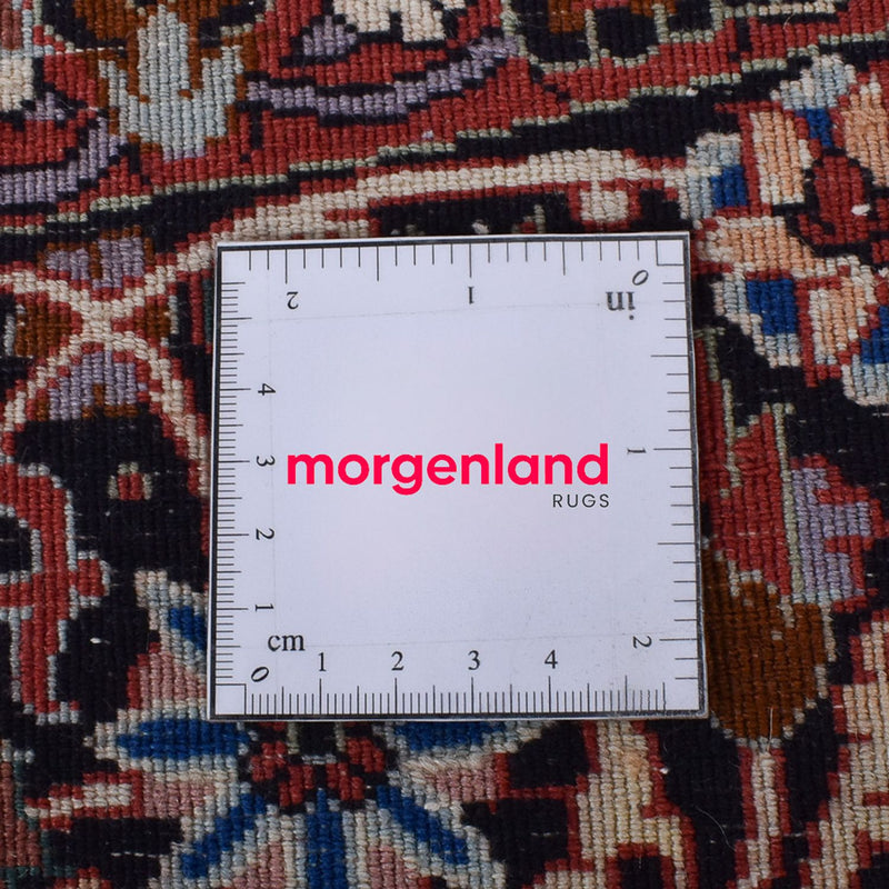 Perzisch tapijt - Bijar rond  - 255 x 255 cm - licht rood