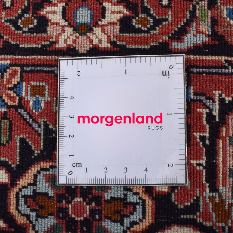 Perzisch tapijt - Bijar rond  - 250 x 250 cm - licht rood