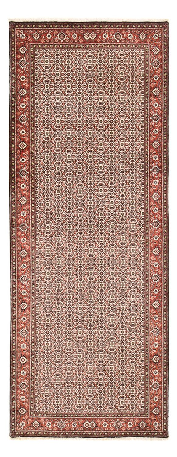 Loper Perzisch tapijt - Bijar - 402 x 153 cm - roest