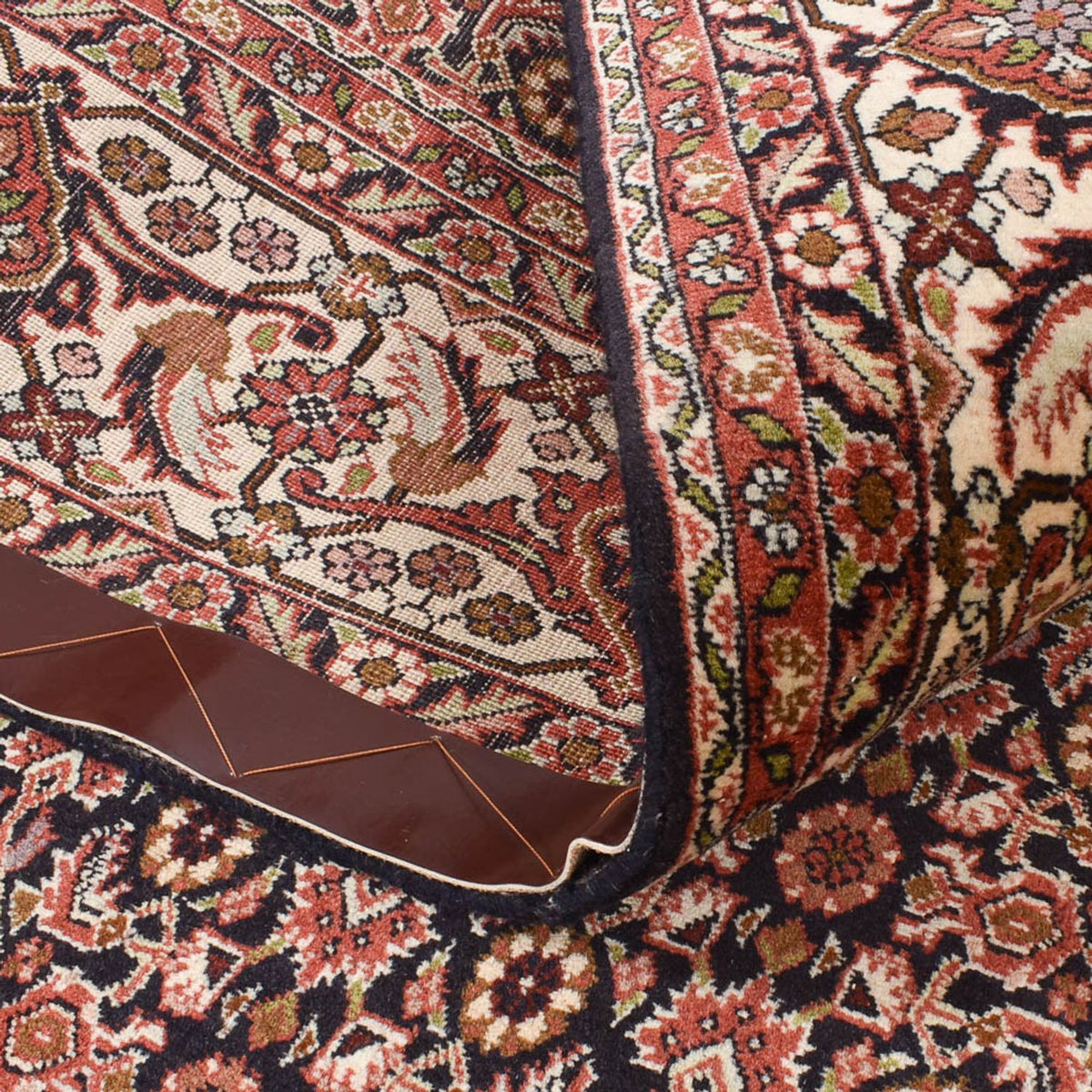 Loper Perzisch tapijt - Bijar - 395 x 203 cm - roest