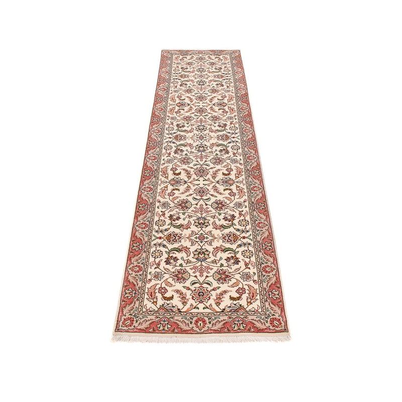 Loper Perzisch tapijt - Tabriz - Premium - 297 x 69 cm - karamel