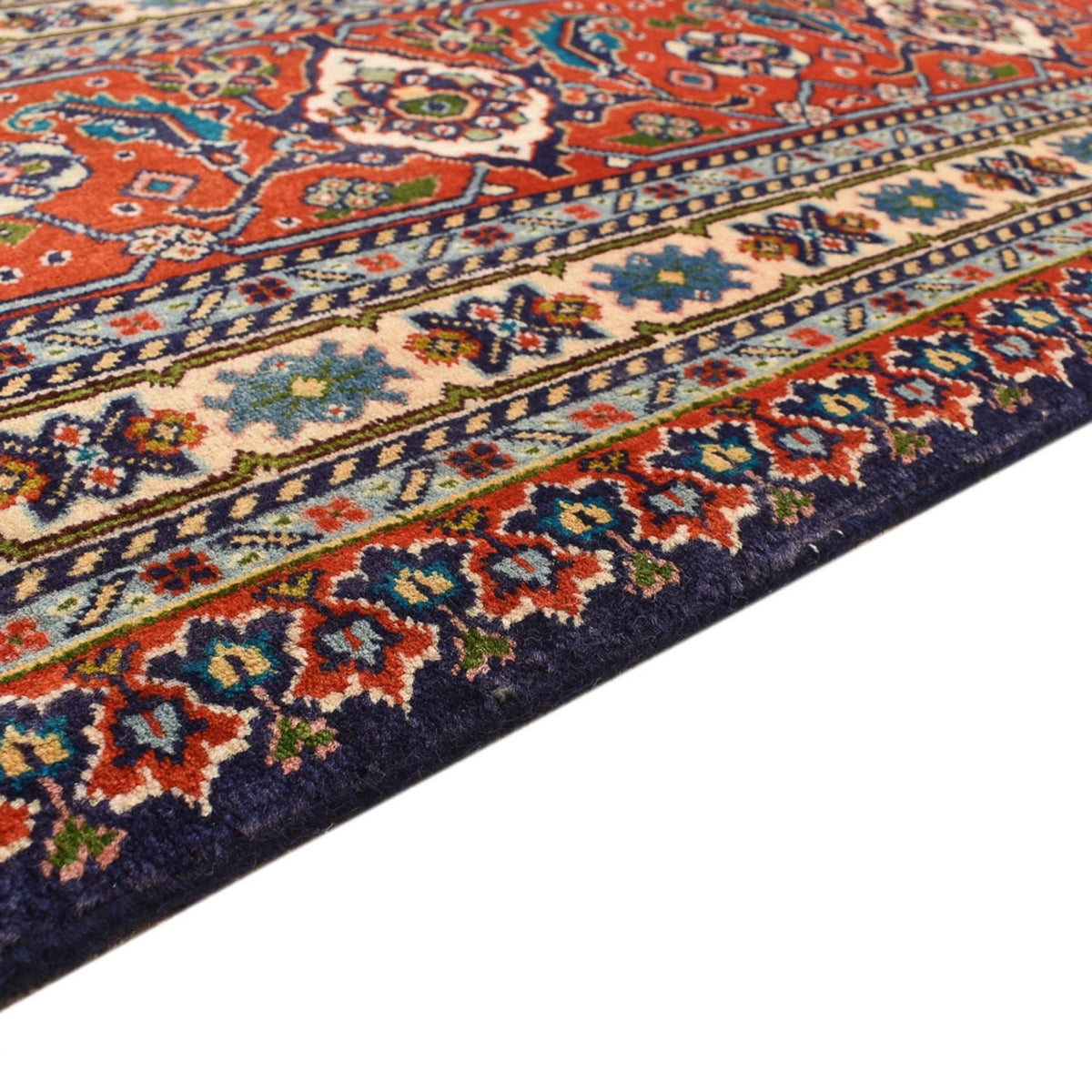Perzisch tapijt - Tabriz - 291 x 206 cm - licht rood
