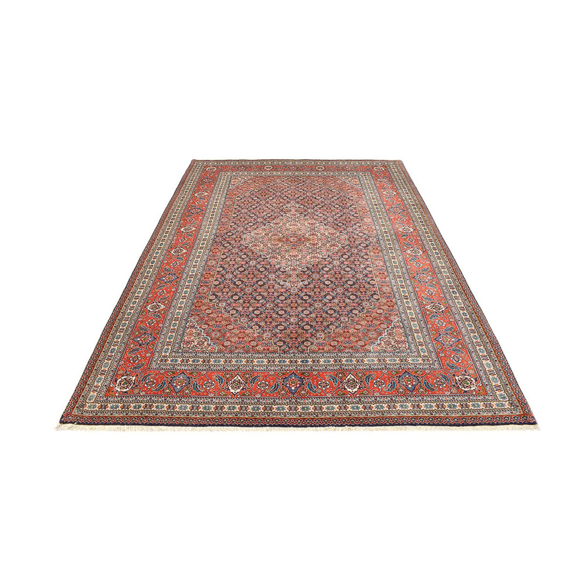Perzisch tapijt - Tabriz - 291 x 206 cm - licht rood