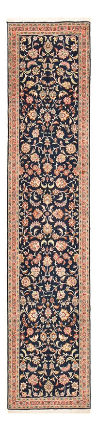 Loper Perzisch tapijt - Tabriz - Premium - 293 x 65 cm - donkerblauw