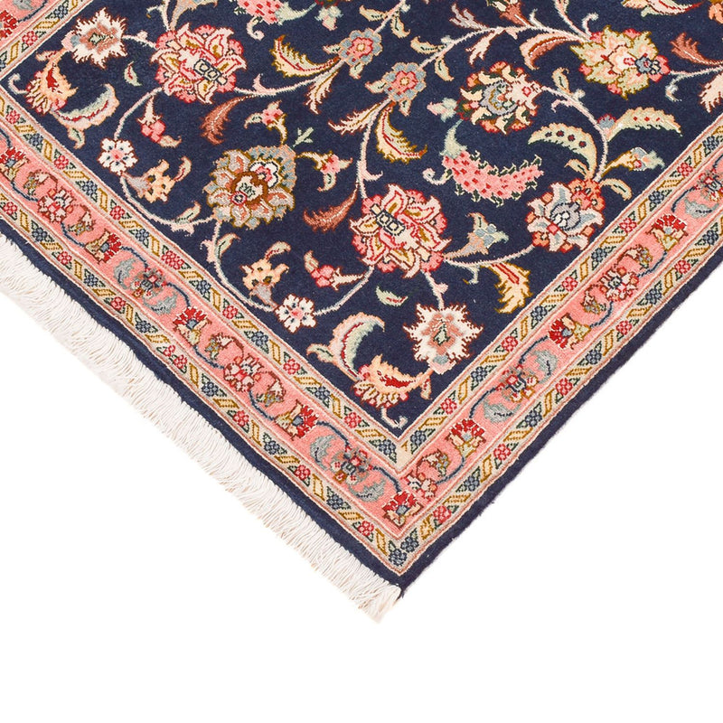 Loper Perzisch tapijt - Tabriz - Premium - 293 x 65 cm - donkerblauw