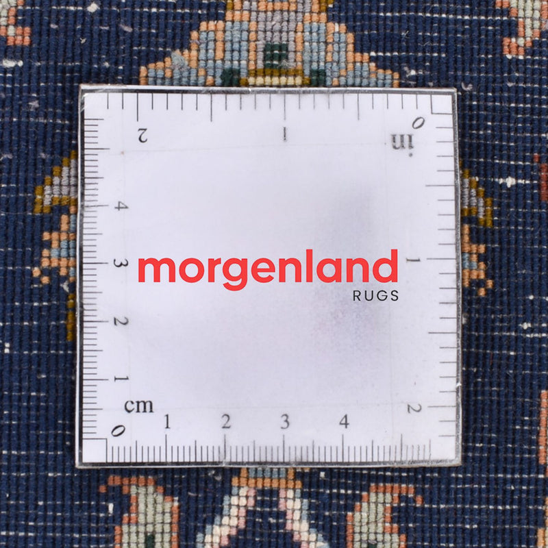 Loper Perzisch tapijt - Tabriz - Premium - 293 x 65 cm - donkerblauw