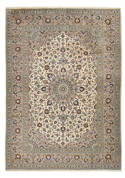Mashhad Tapijt 245x345cm - Perzisch tapijt - zand
