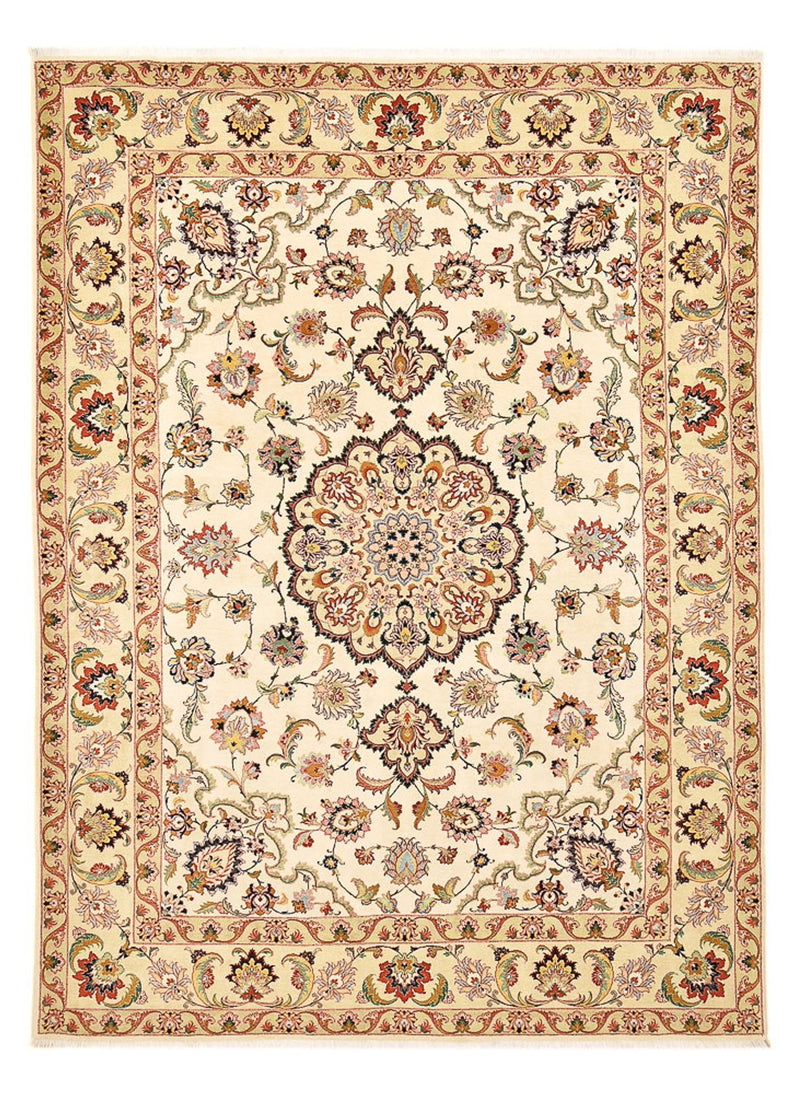 Perzisch tapijt - Tabriz - Royal - 362 x 260 cm - beige