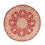 Perzisch tapijt - Tabriz - Premium rond  - 200 x 200 cm - rood