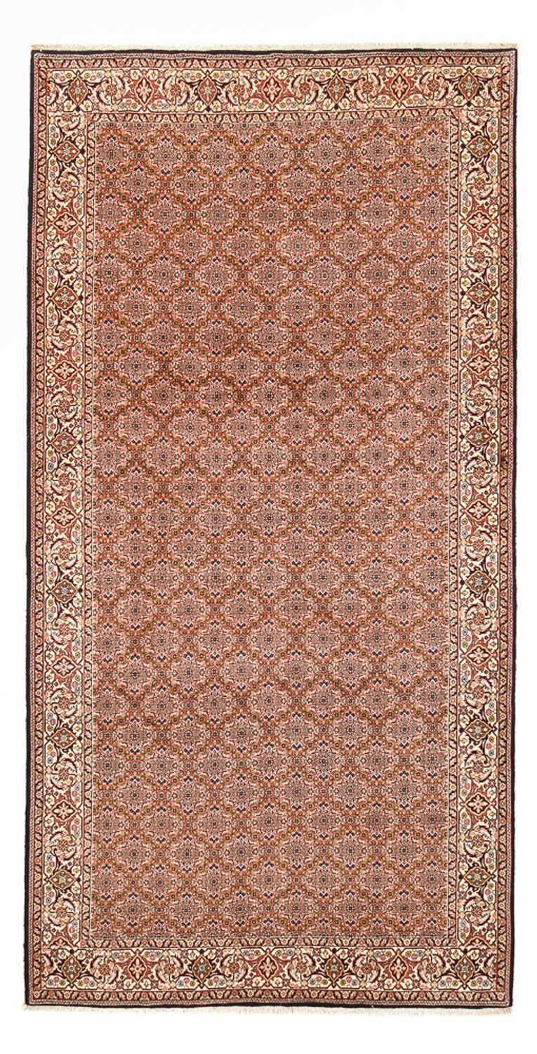 Loper Perzisch tapijt - Bijar - 390 x 200 cm - licht rood