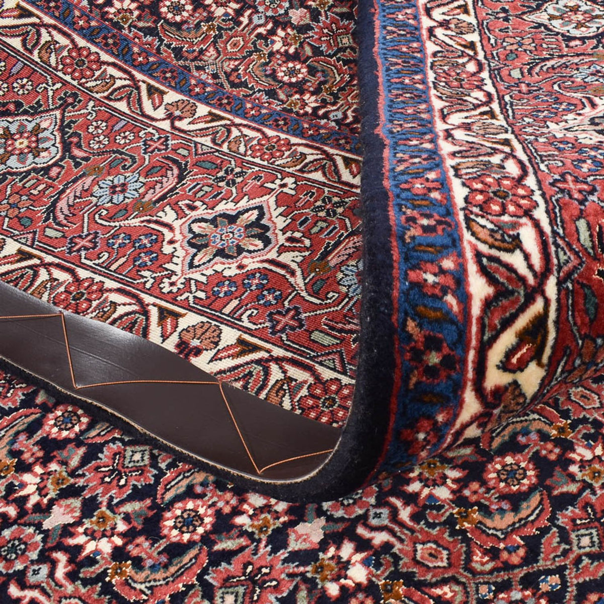 Loper Perzisch tapijt - Bijar - 405 x 207 cm - roest