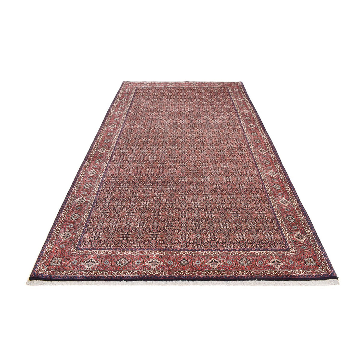 Loper Perzisch tapijt - Bijar - 405 x 207 cm - roest